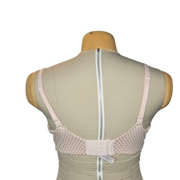 Victorias Secret Body by Victoria 38DD Polka Dot Lined Perfect Coverage Bra Pink - Picture 3 of 10